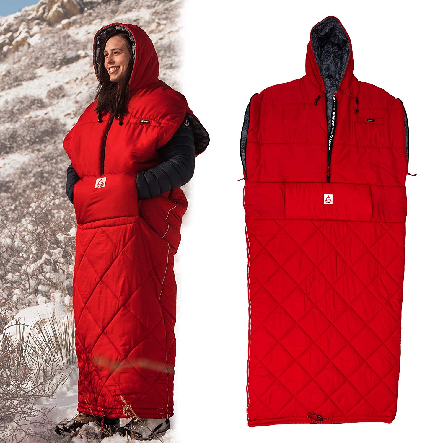 Gerry 4 Season Wearable WalkAround Sleeping Bag I Crave This